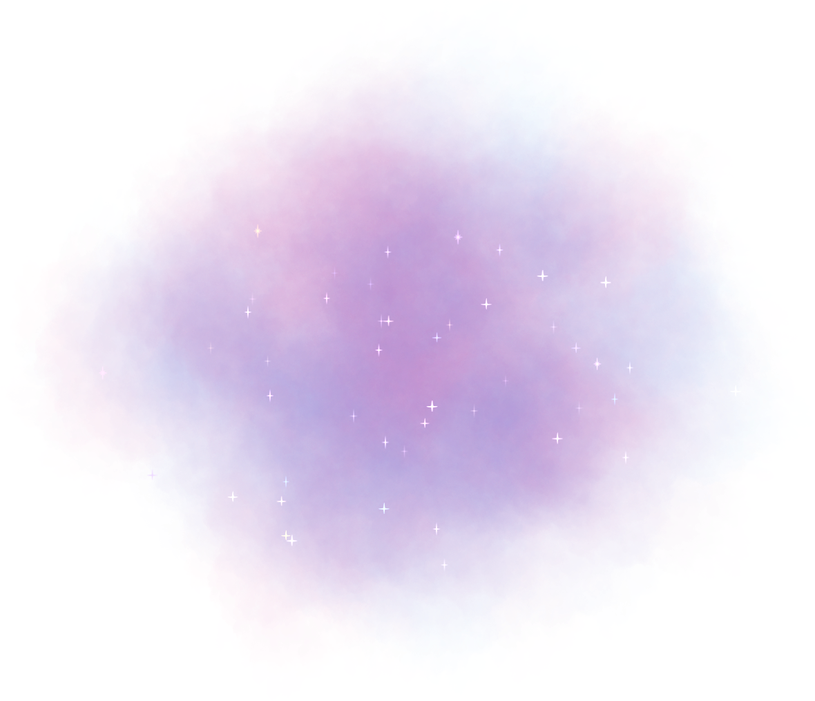 Pink Purple Fantasy Magic Cloud